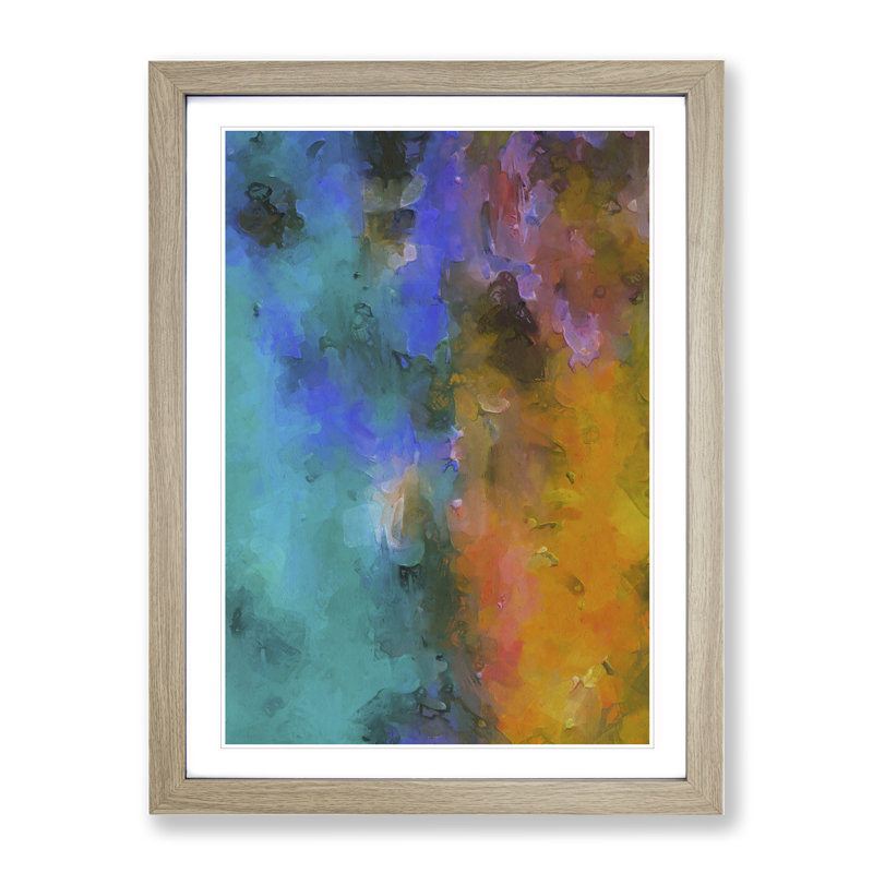 Nothing Lasts Forever - Framed Print, 64cm H x 46cm W x 2cm D, Oak