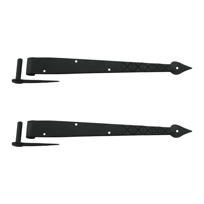 Charnière de porte simple h 1,25 po x l 14 po