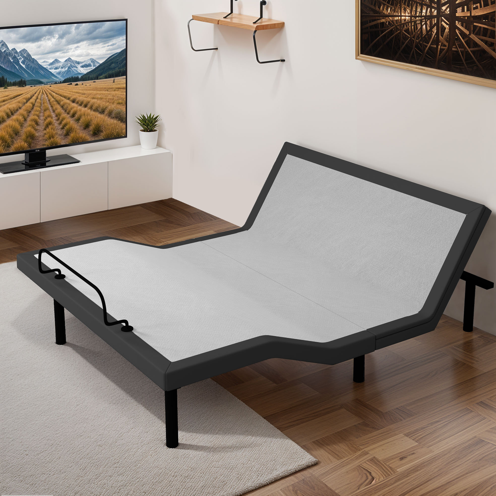 Alwyn Home Adjustable Bed with Remote Control Wayfair