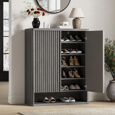 30 Pair Shoe Storage Cabinet