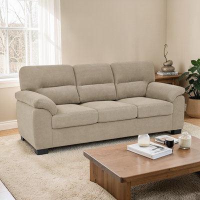 Brooklington 81" Fabric Modern Sofa Pillow-Top Arms Upholstered Couch For Small Space