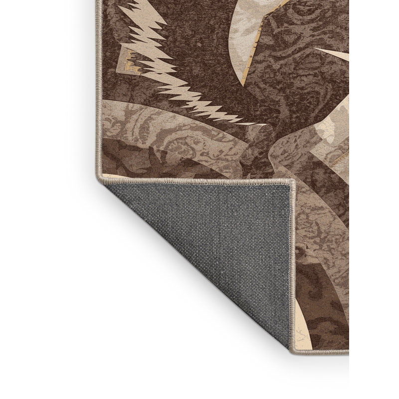 Tapis arc-en-ciel moelleux moelleux à motif écureuil Tockington, 4 x 2