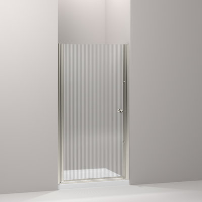Fluence 30.25" x 65.5" Pivot Shower Door with CleanCoat® Technology