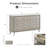 Dvorak 6-Drawer Dresser