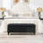 Tufted Storage Bench With Safety Close Hinge-1992227614