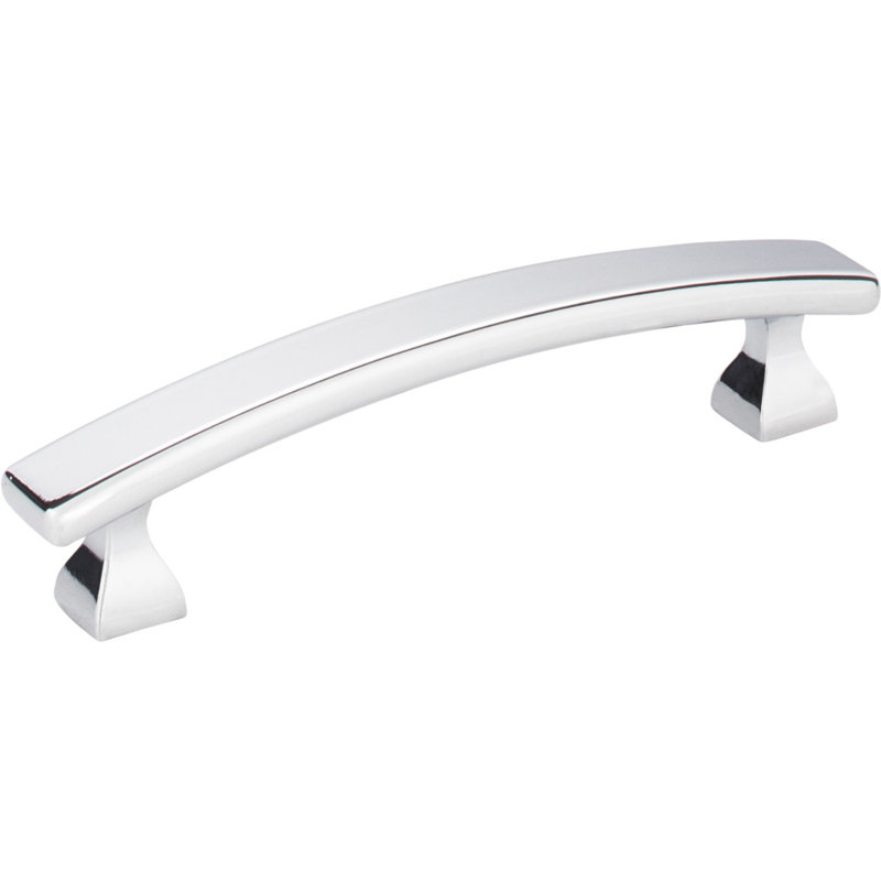 Hadly 3 3/4" Center to Center Arch Pull, Polished Chrome