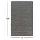 Jayde Handmade Wool Gray Rug