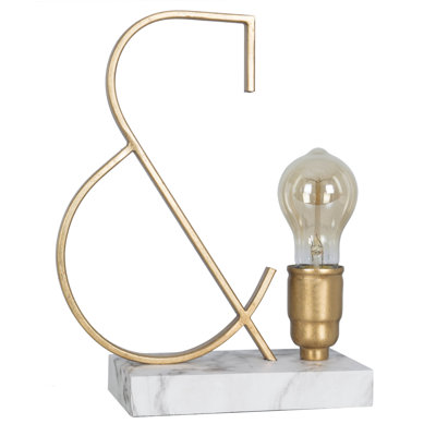 Lampe de table en métal 11,25 &
