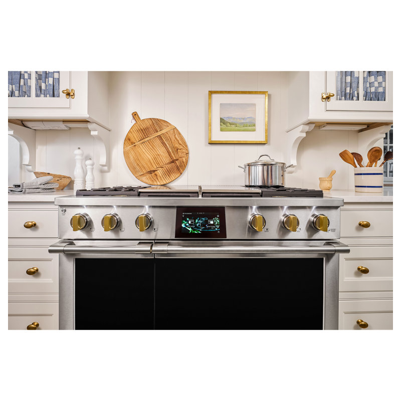Monogram 48" Dual-Fuel Professional Range With 4 Burners, Grill, And Griddle