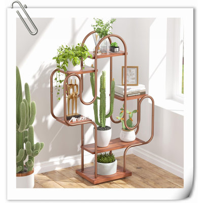 Cactus Palaiseur, étagère d'angle pour plantes d'intérieur