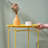 Jarrion End Table Set with Storage Bag Tray Top Foldable X-Shaped Legs-1022923314