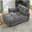 sofa bed, extra-large lounger, comfortable cloud sofa-928982431