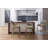 Upholstered Counter Stool with Aluminium Frame-68020293