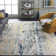 Riccio Abstract Beige Area Rug