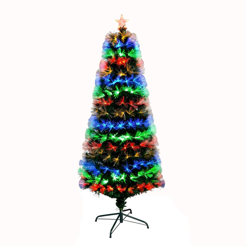 Lighted Artificial Christmas Tree, 3 ft.