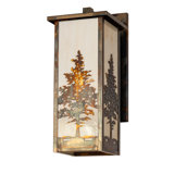 7.5" Wide Hyde Park Tamarack Wall Sconce