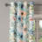 Dakota Fields Spring Floral Grommet Curtain Romantic Garden Bloom Seafoam Peach White-1878482426