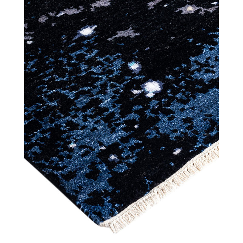 Overdyed One-of-a-Kind 8' 2" x 10' 0" Hand Knotted Area Rug