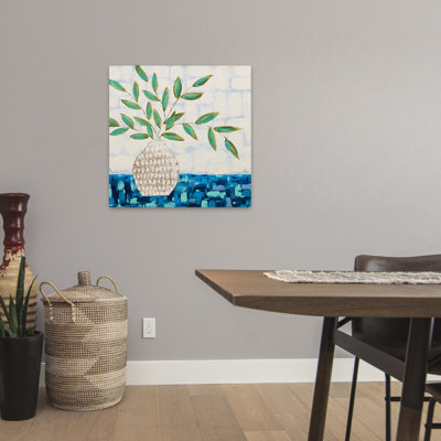Joyful Leaves Contemporary Art