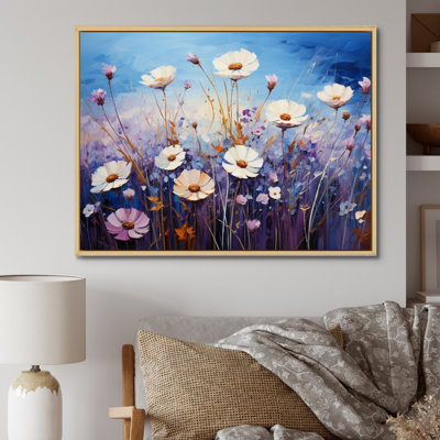 Bleu bleuet en cascade III - impression