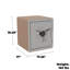 Coffre-fort 1,72 pi cu avec tissu Select-121553613