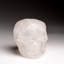 Polished Quartz Skull Carving (129 Grams)