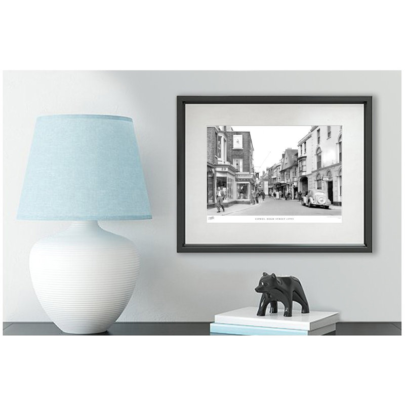 Cowes, High Street C1955 - Single Picture Frame Print, 28cm H x 36cm W x 2.3cm D