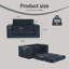 Causeuse convertible 2 en 1-1786763343