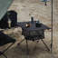 Broddy Rectangular Metal Folding Outdoor Camping Table , 40cm cm W 60cm cm D