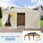Stop Winter Damage! Ultimate 12'x16' Gazebo Cover Creates Extra Storage Space for Patio Furniture -118588401