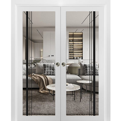 Portes françaises à panneaux