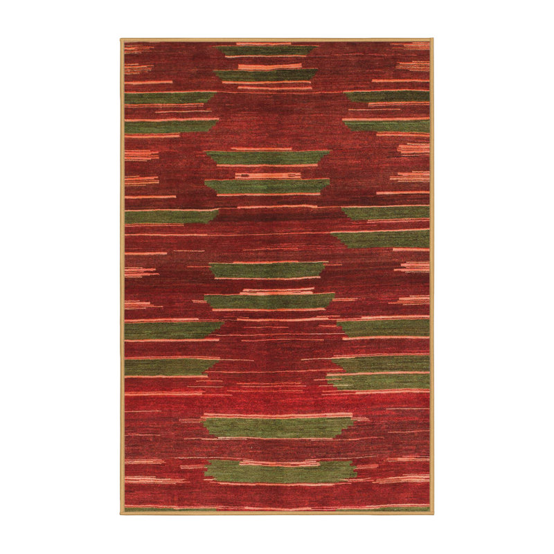 Abstract Indoor Rug, Rectangle 2' x 3'