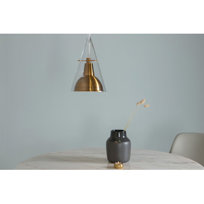 Karra 1 - Light Gold Dome Pendant