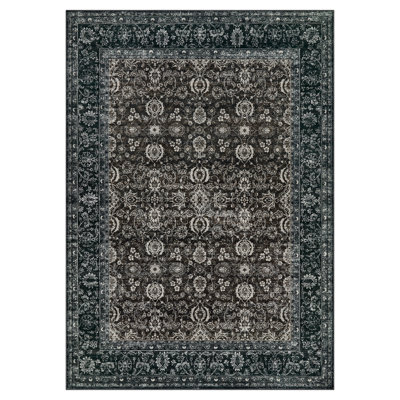 Area Rugs Vintage Floral Area Rug Washable, Low Pile, Non-Slip, mark Resistant Carpet for Living Room, Bedroom, Dining Room, Home Office