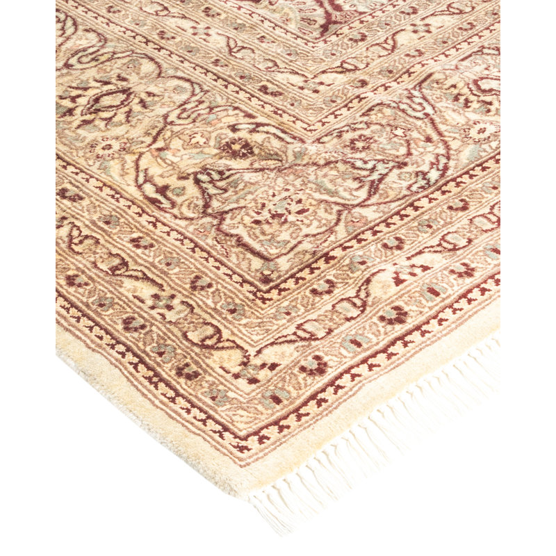 Classic One-of-a-Kind 6' X 9'1" Hand Knotted Area Rug