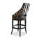 Zebrano Swivel Bar & Counter Stool
