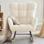 Chaise berçante rembourrée Jillan-81773942
