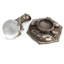 Boule de cristal 6,5 po Steampunk