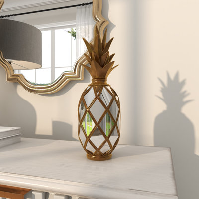 Jalonte Mirror Pineapple Sculpture