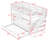 Abie Kids Twin Over Twin Bunk Bed with Trundle-1966174163
