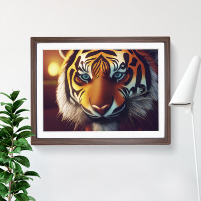 Bold Tiger - Single Picture Frame Print