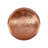 Hammered Solid Copper Birdbath with Rail Mount Bracket