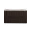 Meuble-lavabo simple 36 po avec comptoir intégré en céramique 36 po-105806059