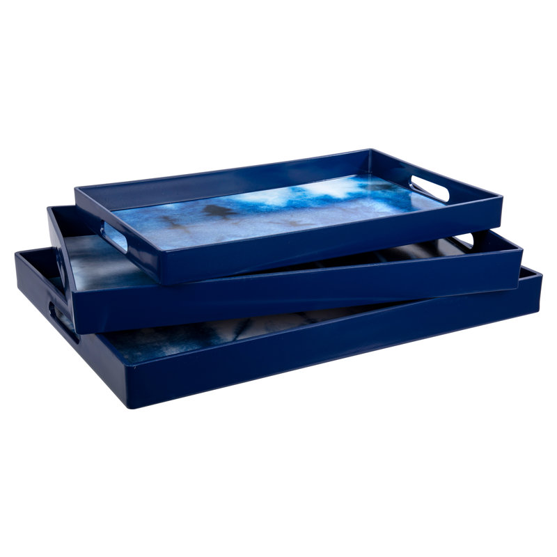 Nealy Plastic / Acrylic Tray - Set of 3
