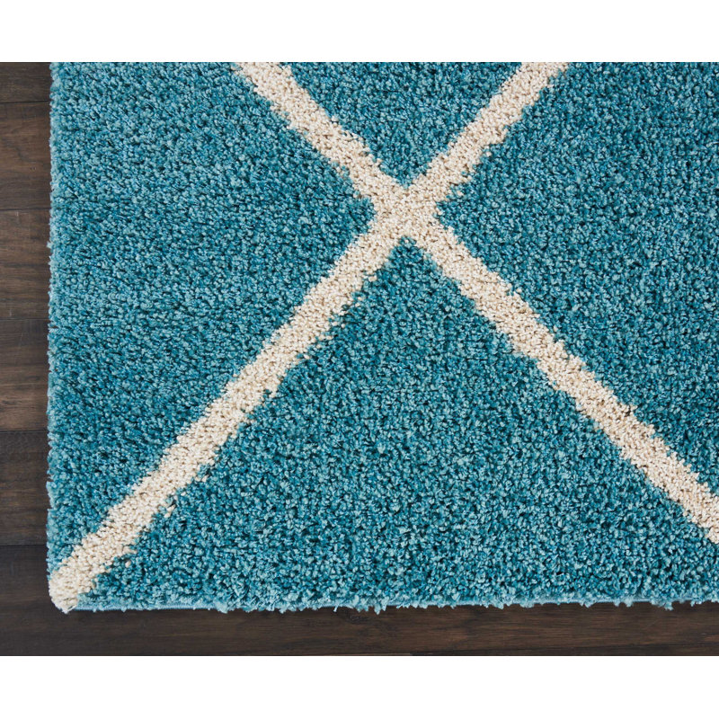 Finkle Performance Geometric Indoor Rug, Rectangle 8'2" x 10'