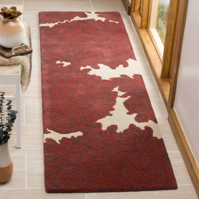 Coreatha Martha Stewart Hand Tufted Wool Abstract Rug