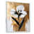 White Floater Framed
