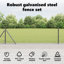 Fence Post Set Set Of 2 Metal Medium Durable-1477023832-1477023835