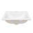 Cheviot Products 17.75'' Gloss White Vitreous China Rectangular Bathroom Sink with Overflow