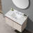 Carrara Veined Marble Vanity Top – Bathroom Vanity with Undermount Rectangular Sink, 4" Backsplash & Pre-Drilled Faucet Hole-108674932
